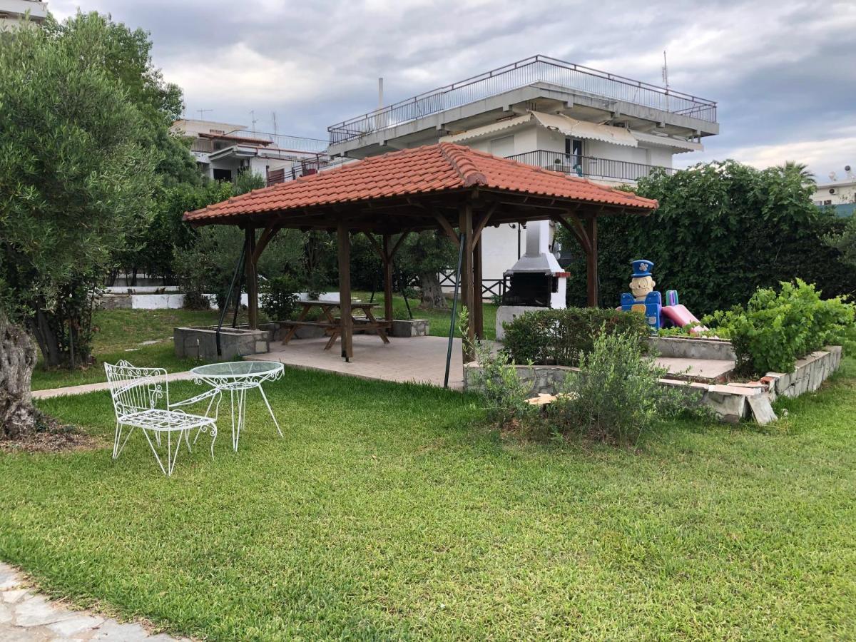 Thea Sea Apartment Nea Moudania Esterno foto